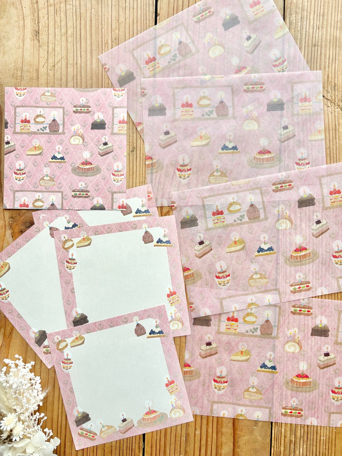 merinomi 小さなケーキ屋さんセット　ピンク　meribun ☆会員様限定☆《小さなケーキ屋さんセット -祝-》merinomi