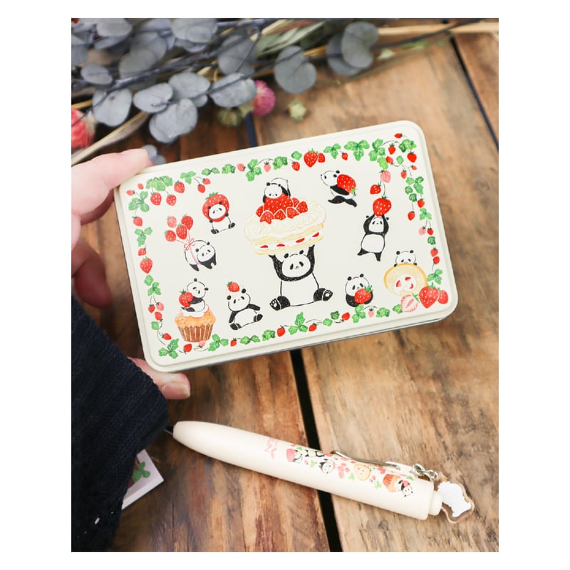 パンダいちご缶 | meriBUN | meriBUN STORE