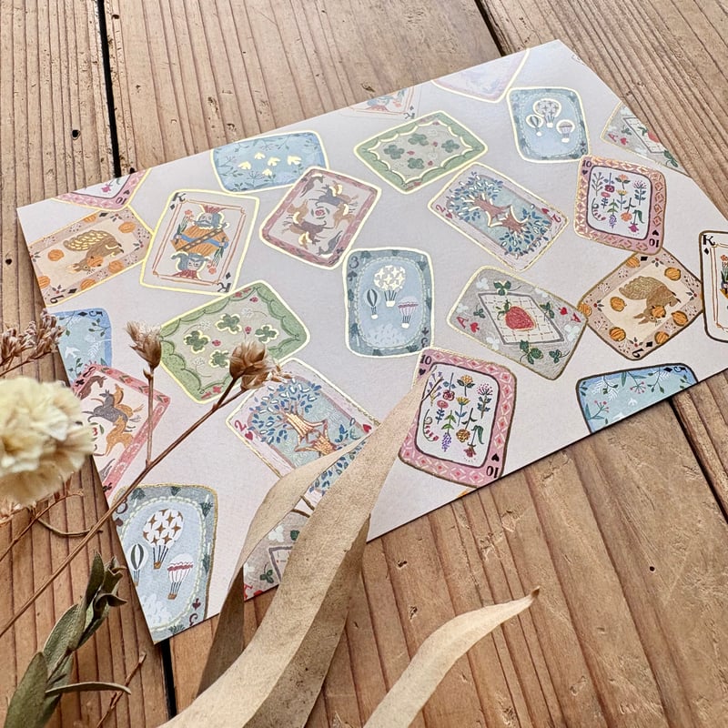 ☆新作☆ キラキラポストカード【トランプ】 | merinomi | meriBUN STORE