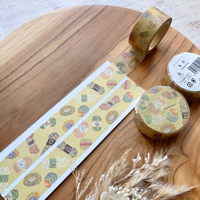 マスキングテープ | 毛糸 | merinomi | meriBUN STORE