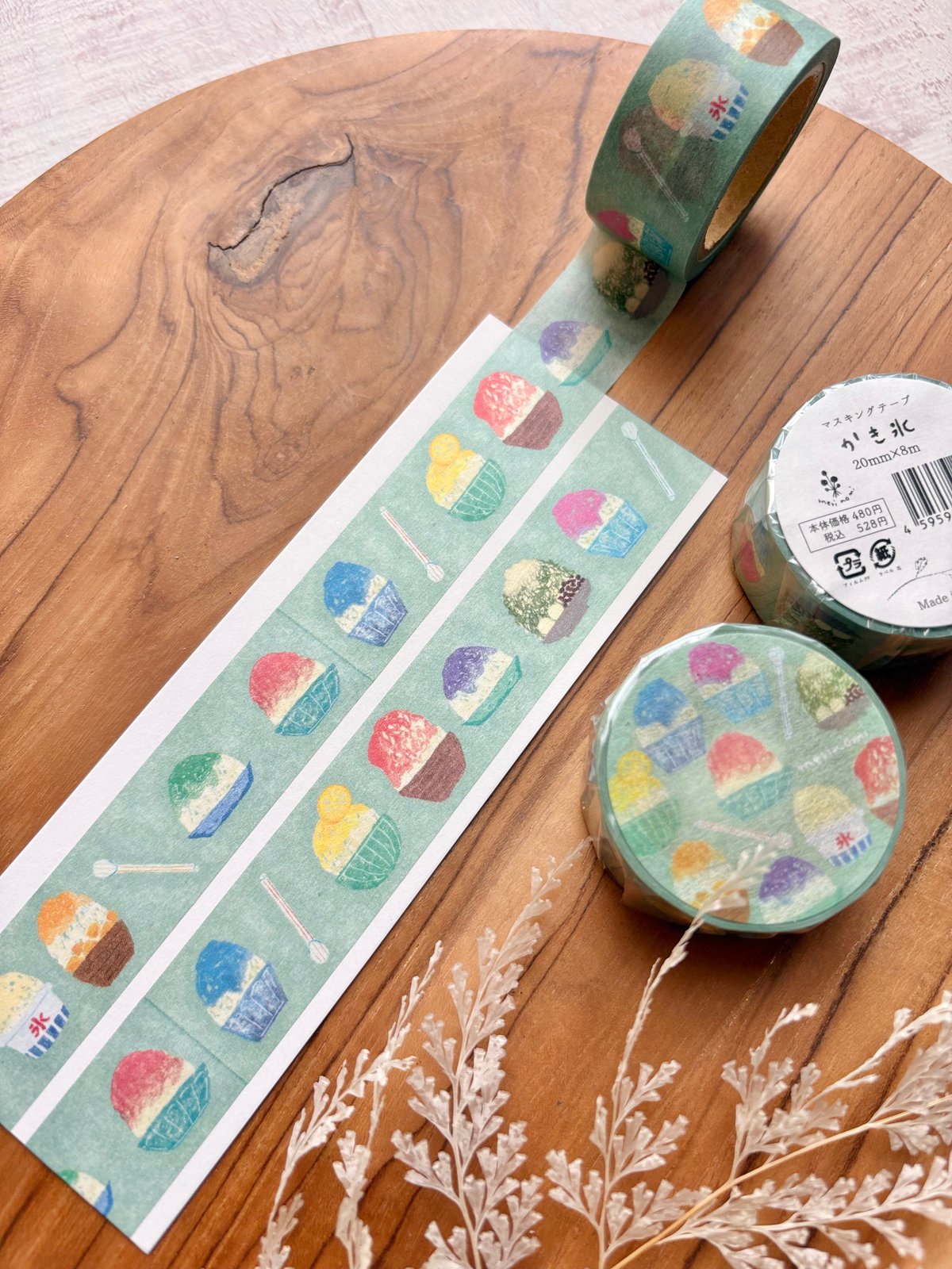 マスキングテープ | かき氷 | merinomi | meriBUN STORE