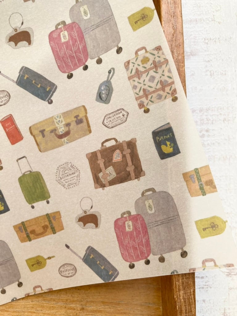 merinomiさん　透ける模様シールセット18種 透ける模様紙 | traveler | merinomi | meriBUN STORE