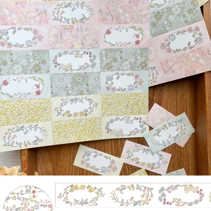お花】ちぎり箋＋マステセット | merinomi | meriBUN STORE