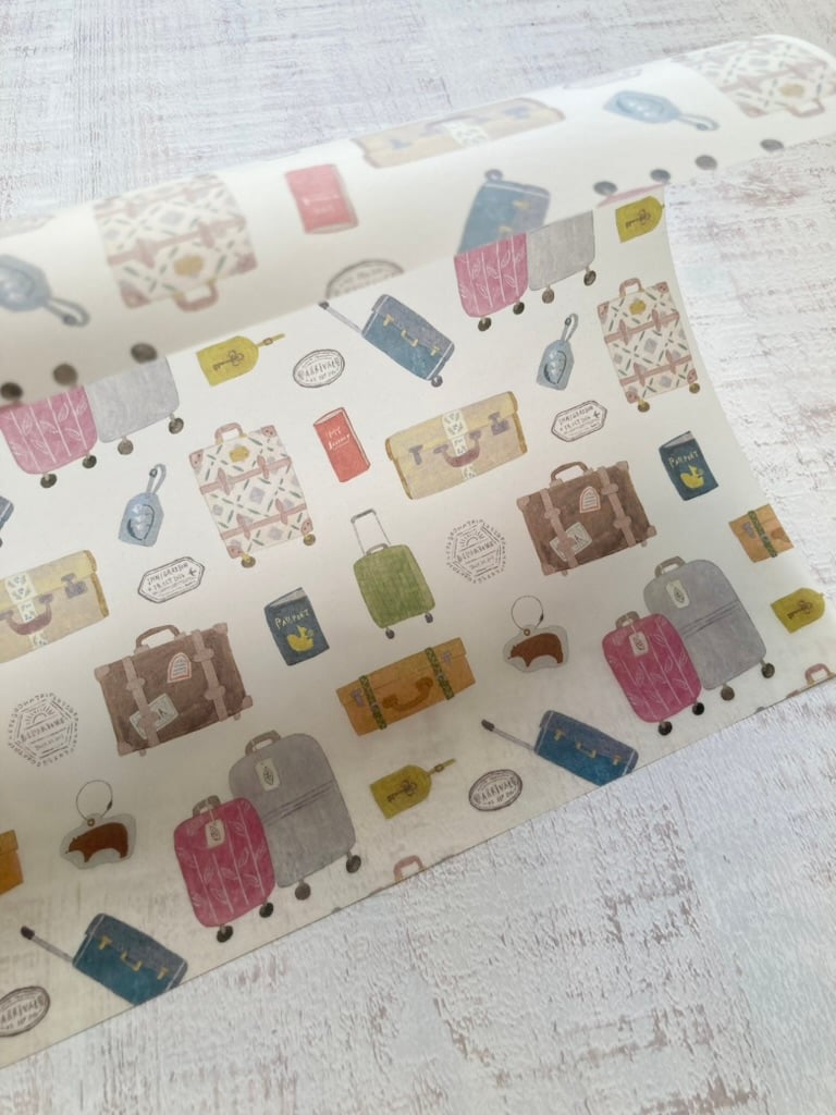 merinomiさん　透ける模様シールセット18種 透ける模様紙 | traveler | merinomi | meriBUN STORE