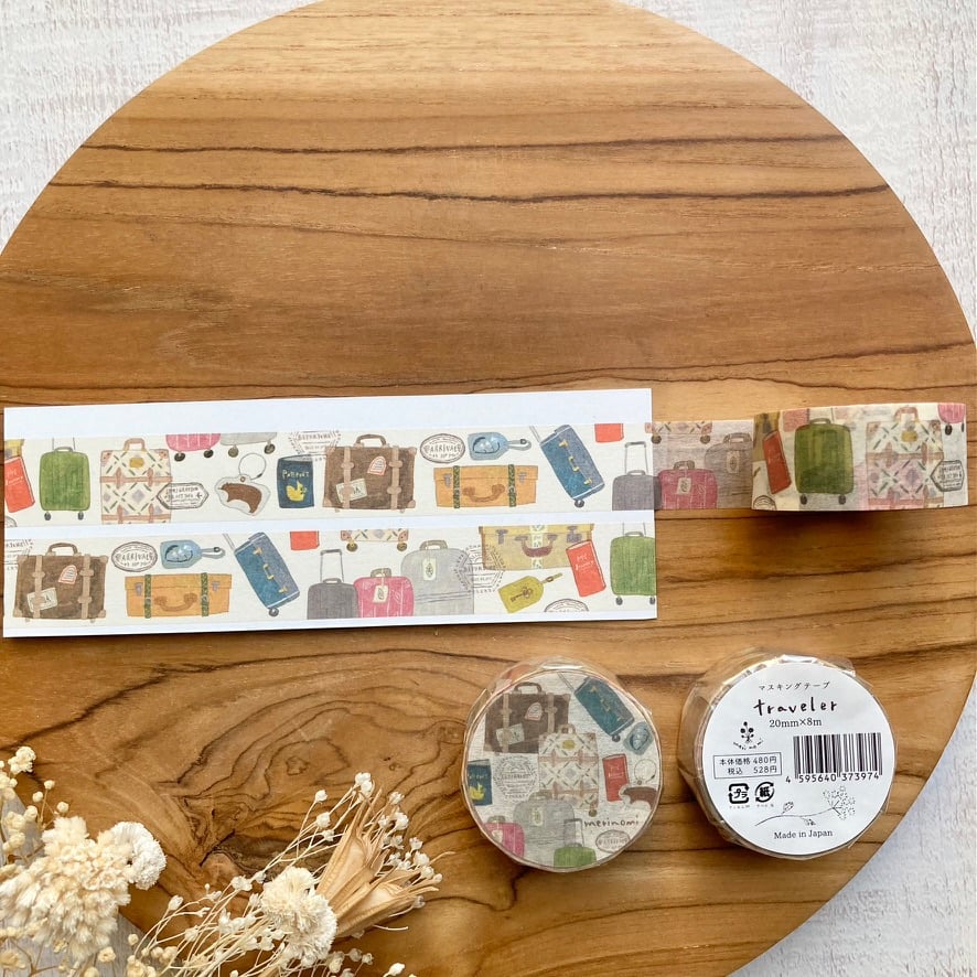 【専用】マスキングテープ meriBUN マスキングテープ | traveler | merinomi | meriBUN STORE