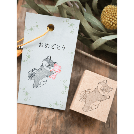 ブレンドはんこ | ハグするワンコ達