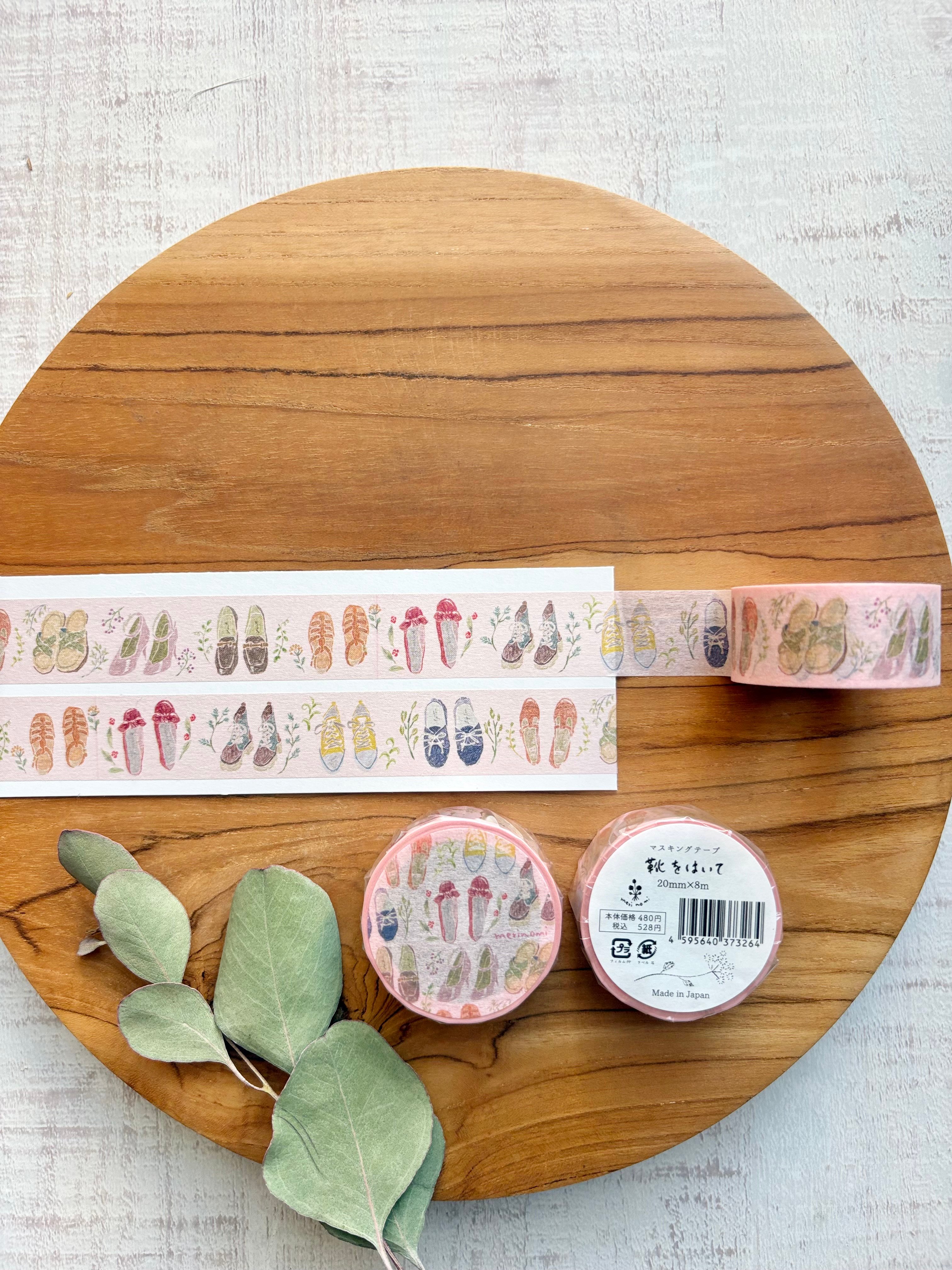 マスキングテープ | 靴をはいて | merinomi | meriBUN STORE