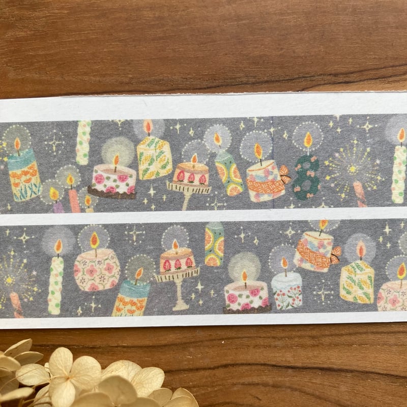 merinomi meriBUN　マスキングテープ マスキングテープ | しあわせキャンドル | merinomi | meriBUN STORE