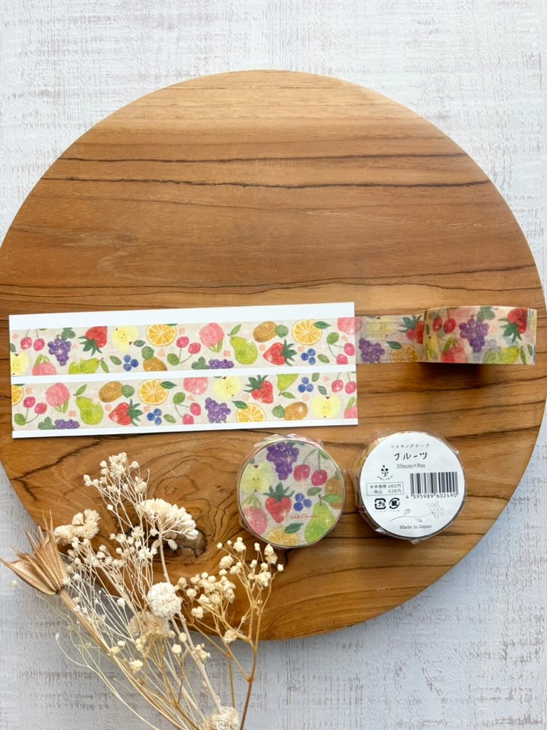 マスキングテープ | フルーツ | merinomi | meriBUN STORE
