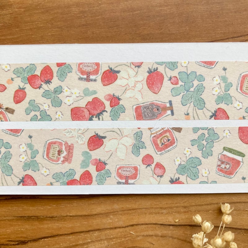 マスキングテープ | いちごジャム | merinomi | meriBUN STORE