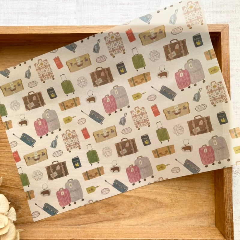 透ける模様紙 | traveler | merinomi | meriBUN STORE