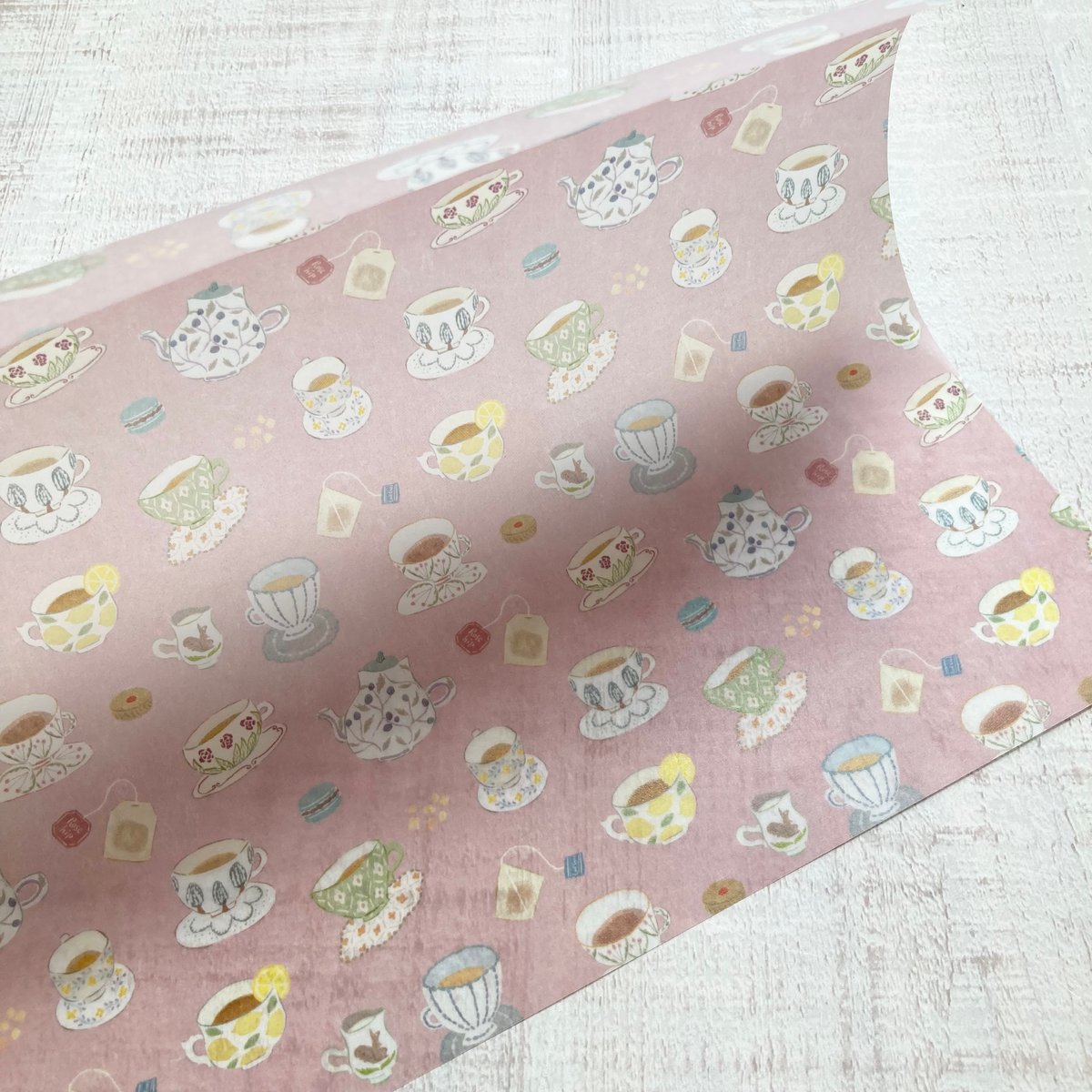 透ける模様紙 | ミルクティーorレモンティー | merinomi | meriBUN STORE
