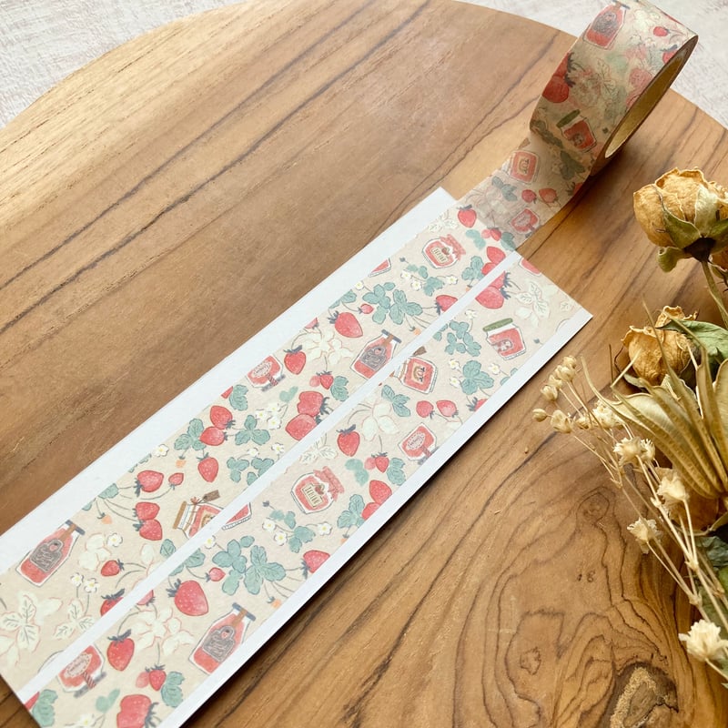 マスキングテープ | いちごジャム | merinomi | meriBUN STORE