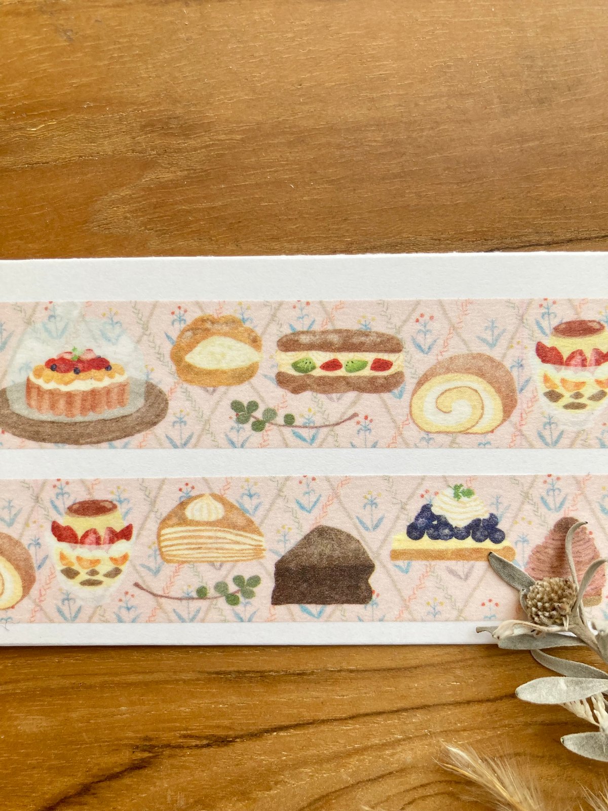 作家　CAKE design ケーキ　スイーツ　Hankマスキングテープ　夢かわ fit=scale-down,w=1200
