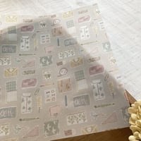 透ける模様紙 | stationery | merinomi