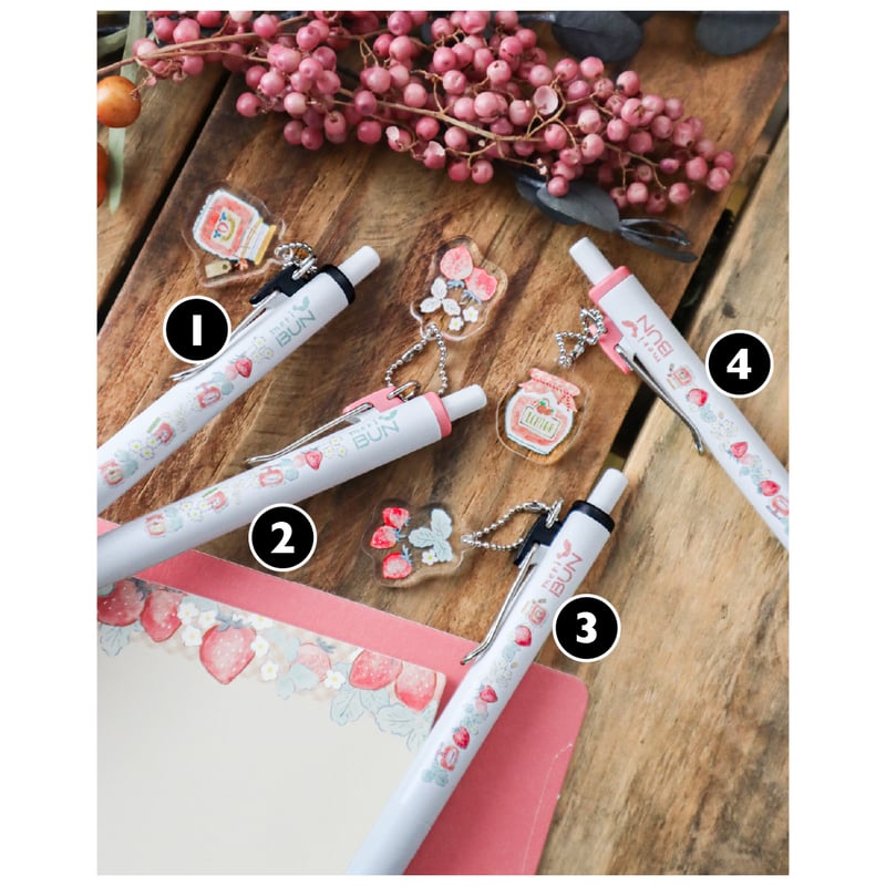 アクリルチャーム付きボールペン | meriBUN | meriBUN STORE