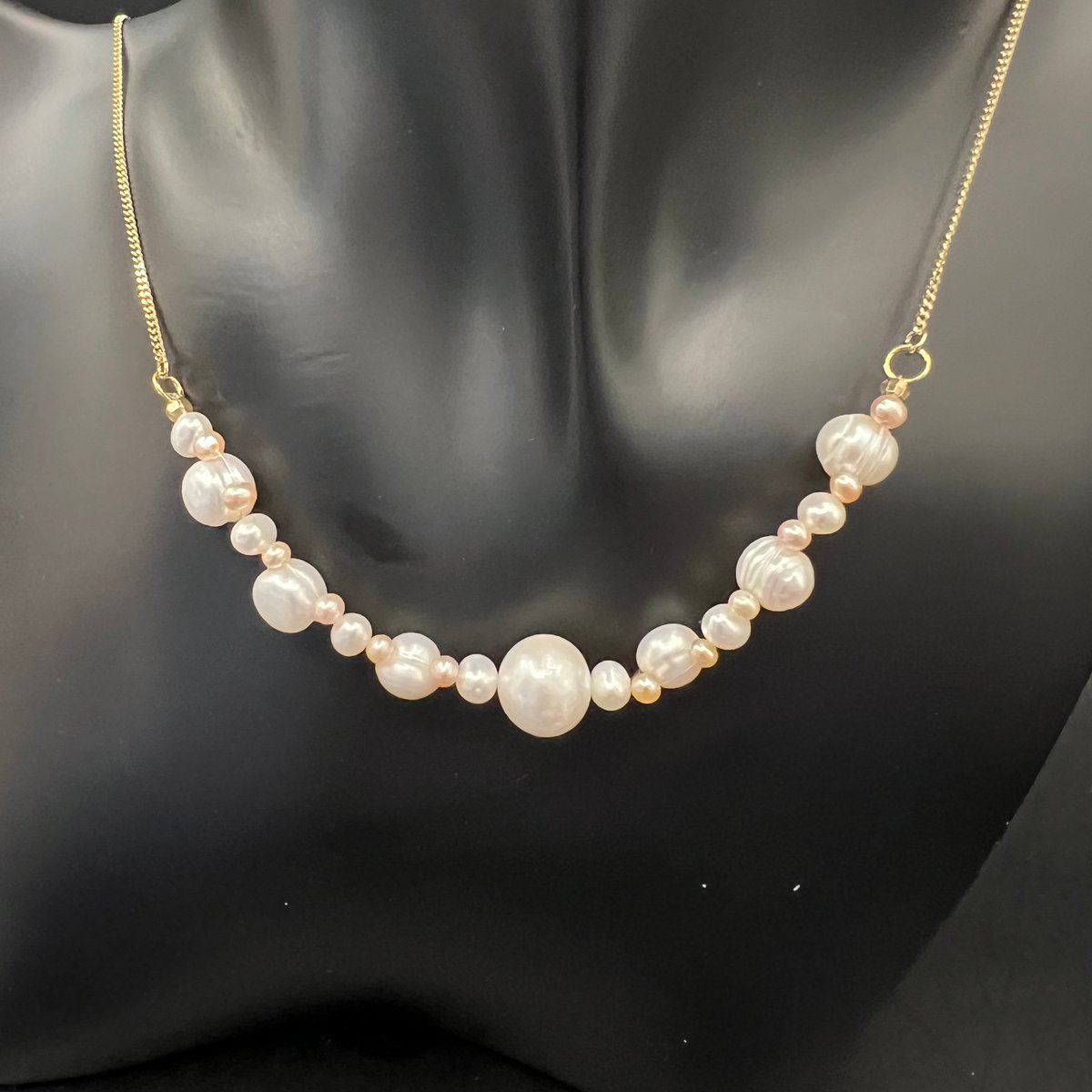 本真珠 淡水パール デザインネックレス | KYOUKO jewelry STORE