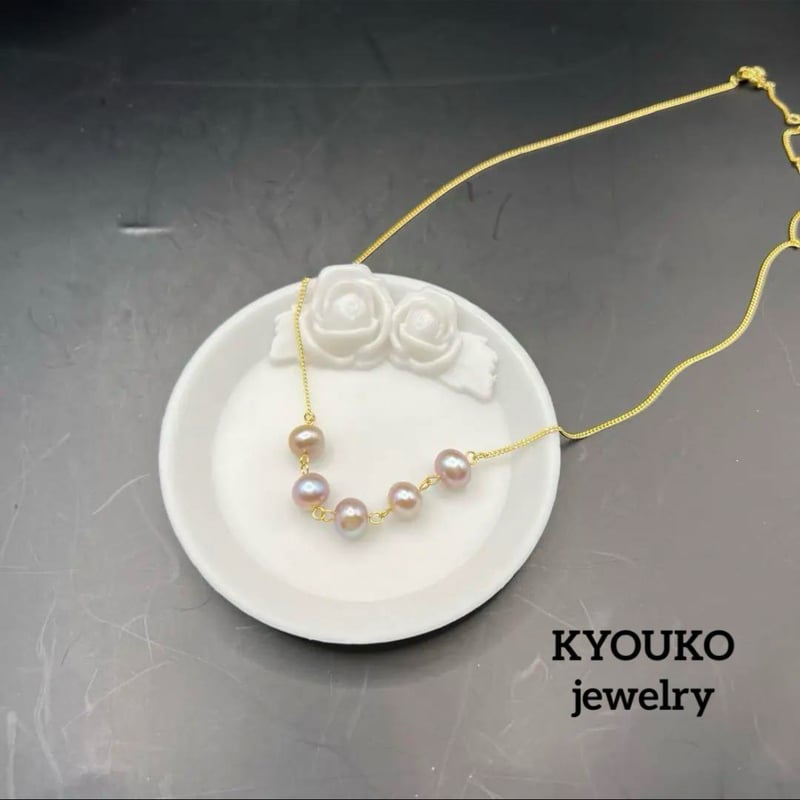 本真珠 淡水パール シンプル オシャレ ネックレス | KYOUKO jewelry STORE