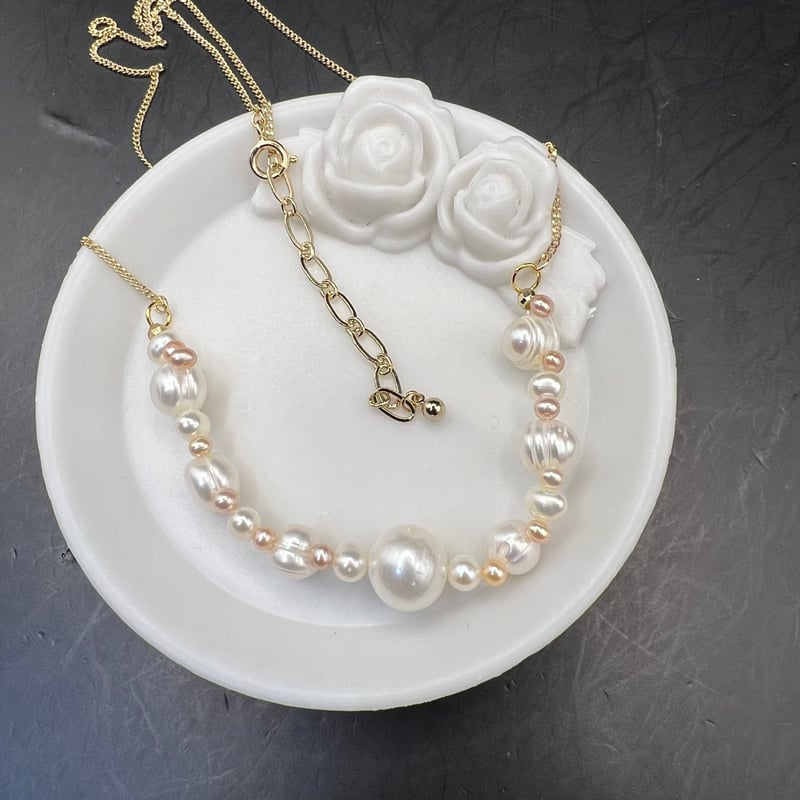 本真珠 淡水パール デザインネックレス | KYOUKO jewelry STORE