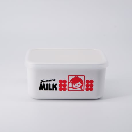 ご当地　 田村牛乳コンテナランチボックスS