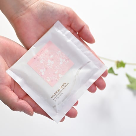 【SAVON de SIESTA】SALT DE SIESTA 敏感肌 シアバター（バスシュガー）10袋入　【販売開始記念10％OFF】