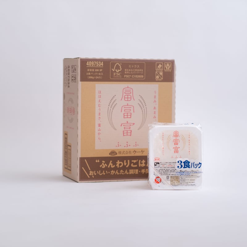 富富富 200g×24個入 | ウーケ オンラインショップ