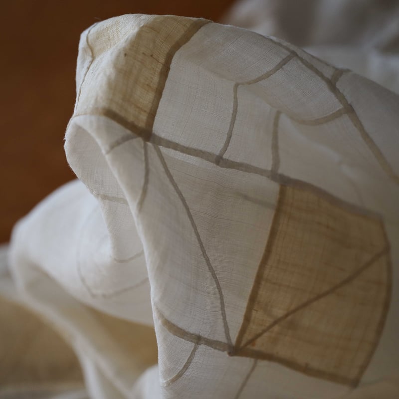 ポジャギ アンティーク 白 006（正方形） | KENOHI