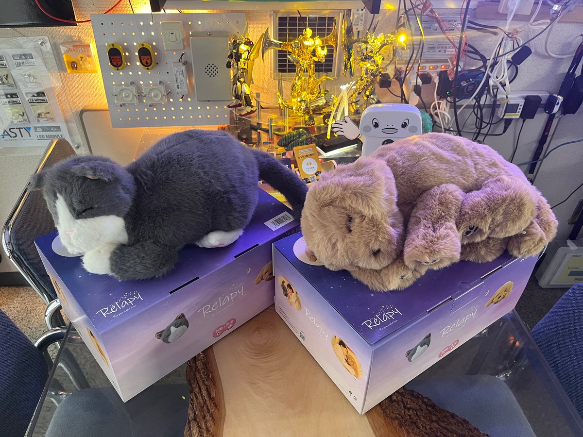 Relapy (リラピー) ペット型抱きまくら 犬と猫 2種類 RLP1-CT RLP1-DG