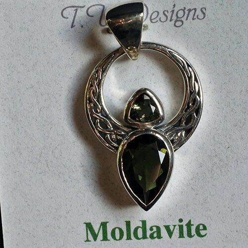 モルダバイト＆モルダバイト セルティックエンジェル スターリング