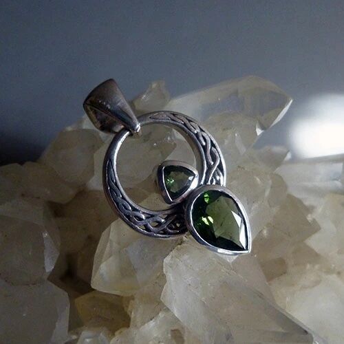 モルダバイト＆モルダバイト セルティックエンジェル スターリング