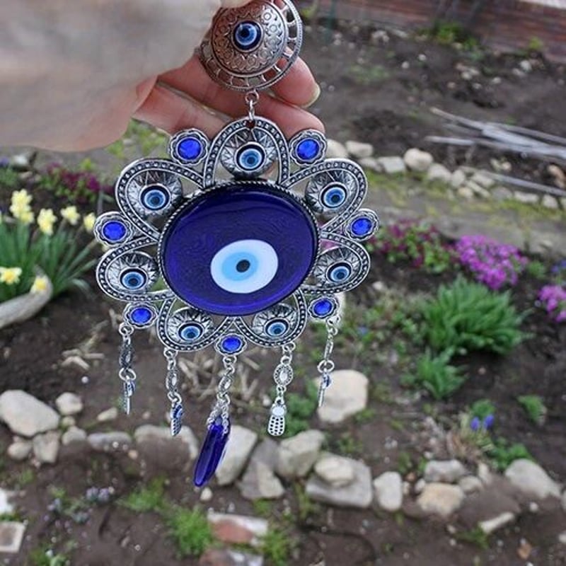 プロテクションアイズ オーナメント 壁飾り ガラス製 ホーム