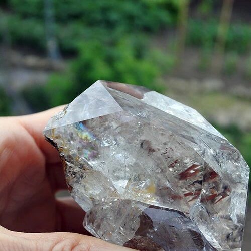 ハーキマーダイヤモンド 水晶 原石 クォーツクリスタル 天然石 大きめ