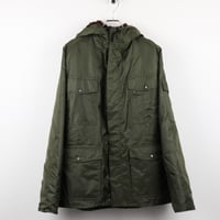 80’s GALAXY ミリタリー風 フィールドパーカー（ライナー脱着可能） Mサイズ オリーブ（ジャンク商品）