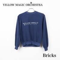 レア商品 Bricks ブリックス YMOロゴ(YELLOW MAGIC ORCHESTRA)トレーナー 高橋幸宏 サイズ M