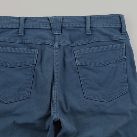 OMNIGOD オムニゴッド クロップドストレッチパンツ 1(S) ブルー（ジャンク商品）