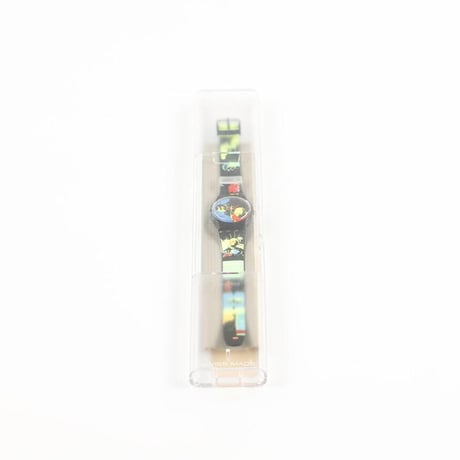 SWATCH スウォッチ TRUE STORIES SAN LADY LB125 レディース 腕時計 クォーツ腕時計 電池交換済み 着用交換ベルト付き 1989年モデル