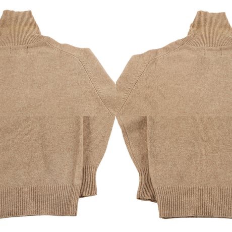 80’s STONE FREE ストーンフリー ラムウールタートルネックセーター  Mサイズ 杢ベージュ（ジャンク商品）