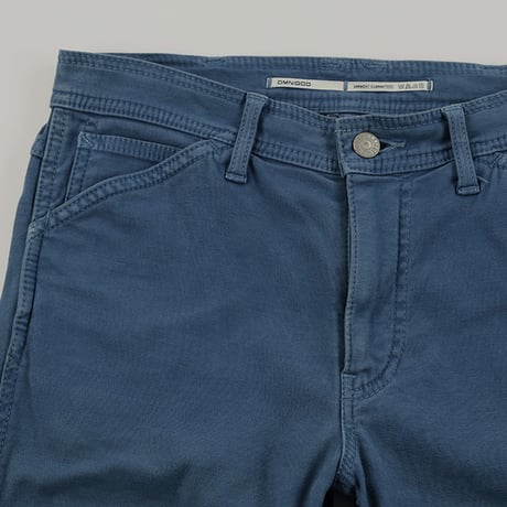 OMNIGOD オムニゴッド クロップドストレッチパンツ 1(S) ブルー（ジャンク商品）