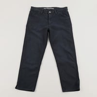 OMNIGOD オムニゴッド クロップドストレッチパンツ 1(S) ネイビー（ジャンク商品）