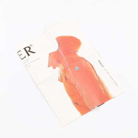MONCLER モンクレール カタログ 2004A/W（ポスター折りたたみ）