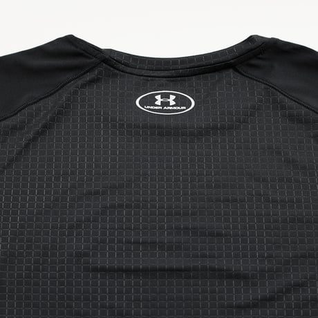 UNDER ARMOUR アンダーアーマー 半袖ラグラン切り替えTシャツ Mサイズ ブラック