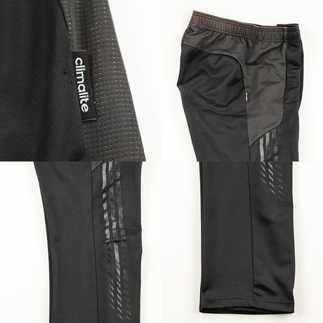 adidas アディダス トラックパンツ Lサイズ ブラック/チャコールグレー