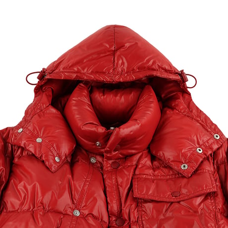 00’s MONCLER モンクレール KARAKORUM(カラコルム) 00(XS)メンズサイズ レッド（ジャンク商品）（女性の方用に仕入れた商品です）