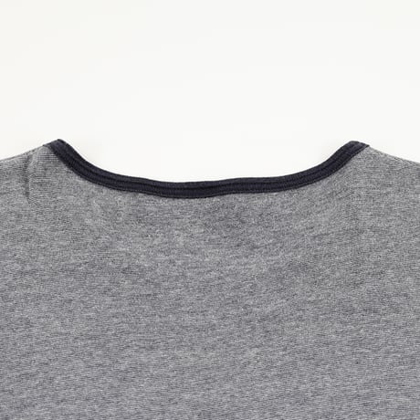 ユナイテッドアローズ iNCERTUS インケルトゥス(時しらず) メクラジマ素材長袖クレリックカットソー Mサイズ ネイビー系