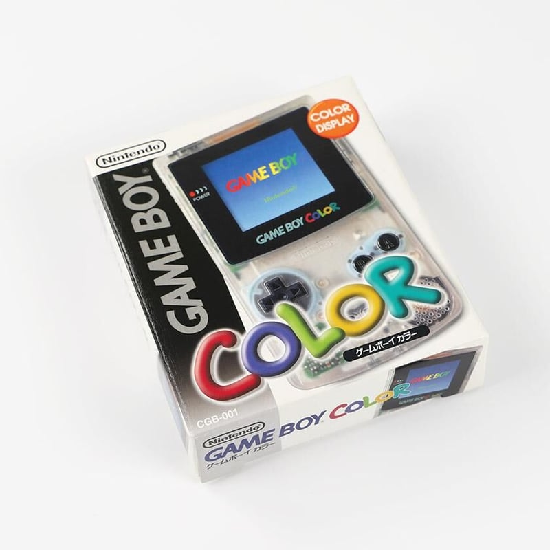 ゲームボーイカラー クリア(GAME BOY COLOR) クリア 単三電池2本付き 