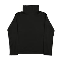 00’s Libertine リベルティンヌ タートルネックウールカットソー 38(M)サイズ ブラック（ジャンク商品）