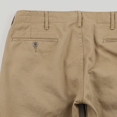 OMNIGOD オムニゴッド レディーストラウザーチノパンツ 2(M) カーキベージュ（ジャンク商品）