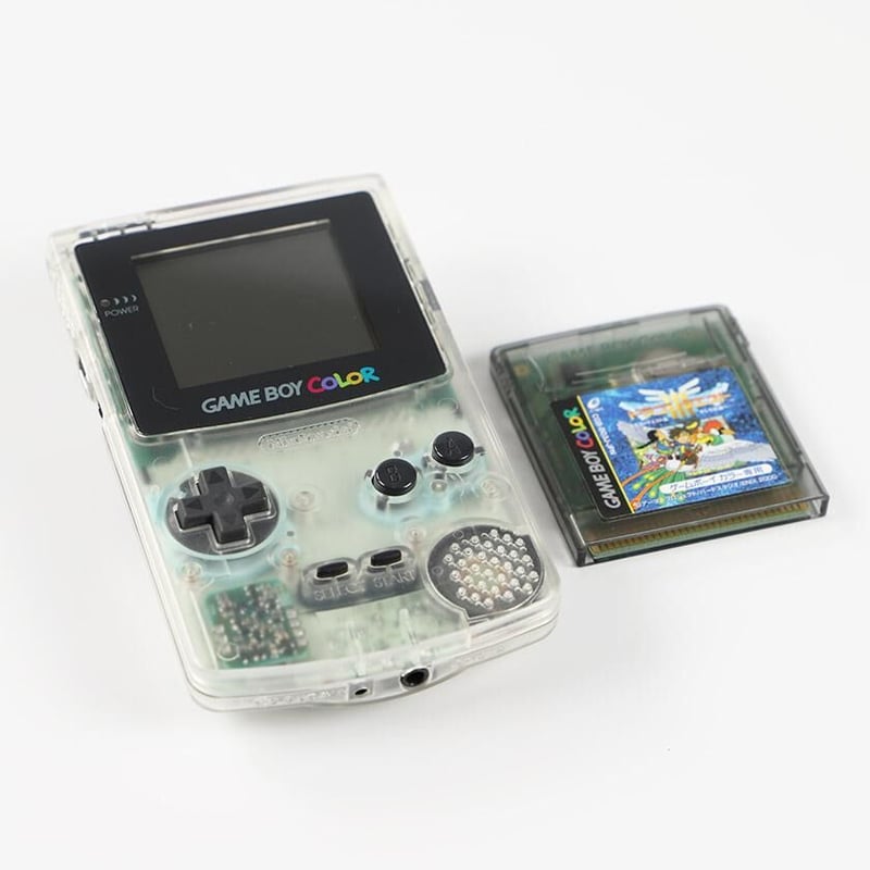 ゲームボーイカラー クリア(GAME BOY COLOR) クリア 単三電池2本付き 