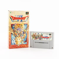 中古（やや傷や汚れあり）任天堂 スーパーファミコン ソフト DRAGON QUEST VI ドラゴンクエスト VI 幻の大地 分解掃除 動作確認済み商品（ジャンク商品）