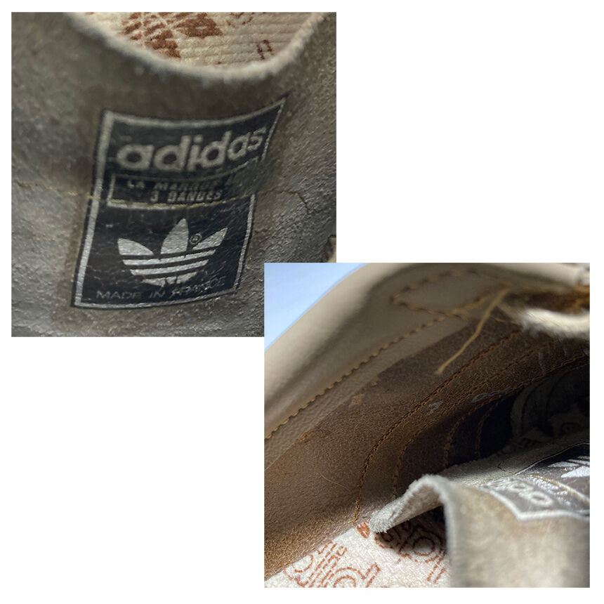 adidas rivieraリビエラ フランス製 ビンテージ adidas tobacco riviera レジャーシューズの歴史 - vintage_sneaker